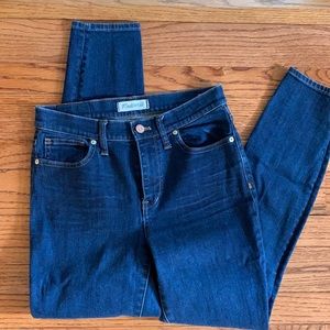 Madewell High Riser Skinny Jean size 27